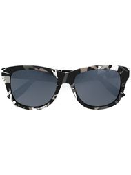 солнцезащитные очки с принтом 'Swallow Swarm' McQ Alexander McQueen