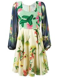 floral print silk dress Isolda
