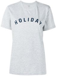 футболка с принтом-логотипом Holiday