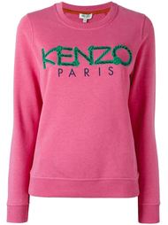 толстовка с веревочным логотипом 'Kenzo Paris' Kenzo