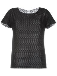 фактурная футболка  Armani Collezioni