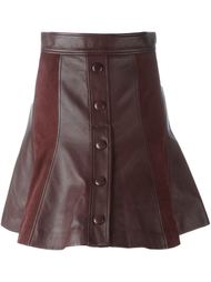 кожаная юбка Just Cavalli