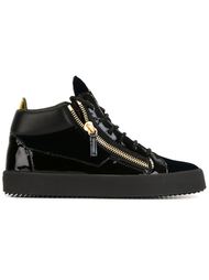 кеды с молниями по бокам Giuseppe Zanotti Design