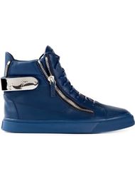 хайтопы с молниями по бокам Giuseppe Zanotti Design