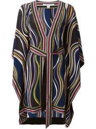 асимметричное платье с абстрактным принтом и  Diane Von Furstenberg