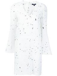 платье-футболка с пятнистым принтом Derek Lam
