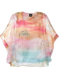 wide transparent blouse Fernanda Yamamoto