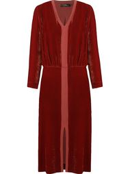 midi velvet dress Andrea Marques