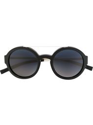 metal arm round sunglasses Jil Sander