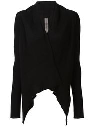 asymmetric cardigan Rick Owens