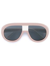 объемные солнцезащитные очки-авиаторы Stella McCartney