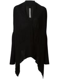 asymmetric cardigan Rick Owens