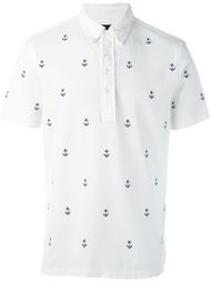 футболка-поло с вышитыми якорями Ralph Lauren