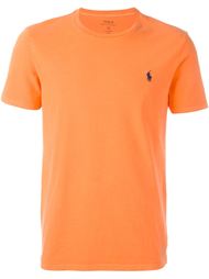 футболка с вышитым логотипом Polo Ralph Lauren
