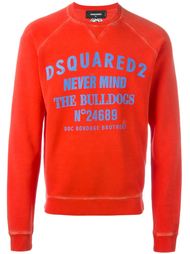 толстовка ’Never Mind the Bulldogs'  Dsquared2