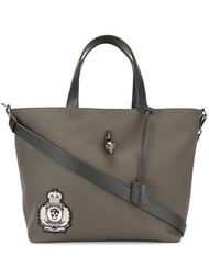 skull badge tote Alexander McQueen