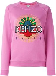 толстовка с вышитым логотипом  Kenzo