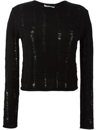 distressed jumper T By Alexander Wang
