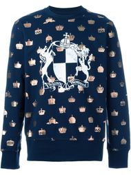 blazon print sweatshirt Vivienne Westwood Man