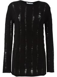 distressed oversized jumper T By Alexander Wang