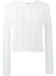 distressed jumper T By Alexander Wang