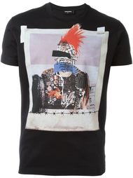 футболка с принтом Dsquared2