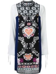 платье-шифт с принтом MSGM