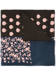 floral print wrap scarf Lanvin