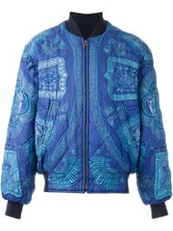 quilted bomber jacket Hermès Vintage