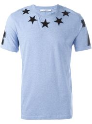 футболка с вышивкой звезд  Givenchy