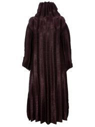 свободное фактурное платье Issey Miyake Vintage