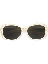 studded round frame sunglasses Saint Laurent