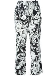 floral print trousers Roberto Cavalli