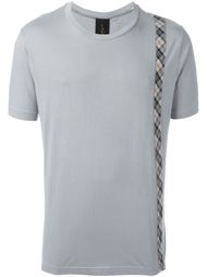 plaid stripe T-shirt Geoffrey B. Small