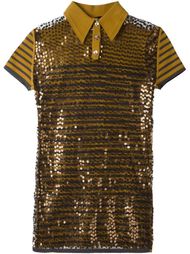 sequinned polo shirt  Jean Paul Gaultier Vintage