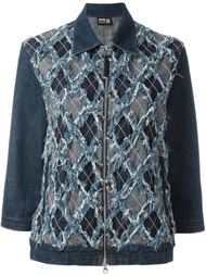 distressed denim jacket Jean Paul Gaultier Vintage
