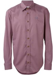 embroidered logo shirt Vivienne Westwood Man