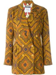 ethnic print jacket  Moschino Vintage