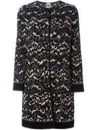 пальто с леопардовым принтом   M Missoni