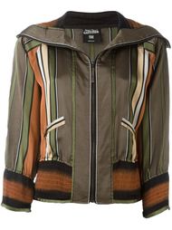 striped bomber jacket Jean Paul Gaultier Vintage