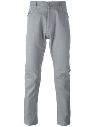 drop crotch cropped trousers Unconditional