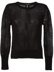 mesh long sleeved top Unconditional