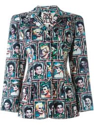 faces print jacket  Jean Paul Gaultier Vintage