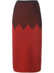 zig zag panelled skirt  Jean Paul Gaultier Vintage