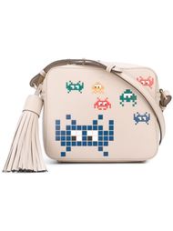 fringed space invaders bag Anya Hindmarch