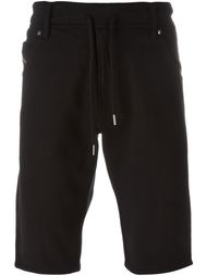 drawstring denim shorts Diesel