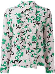 Sistowbell print frill shirt Marni