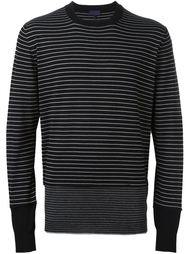 contrast stripe sweater Lanvin
