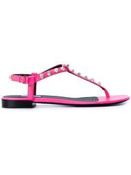 studded flat sandals Balenciaga