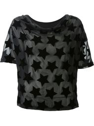 velvet star patch blouse  Mihara Yasuhiro